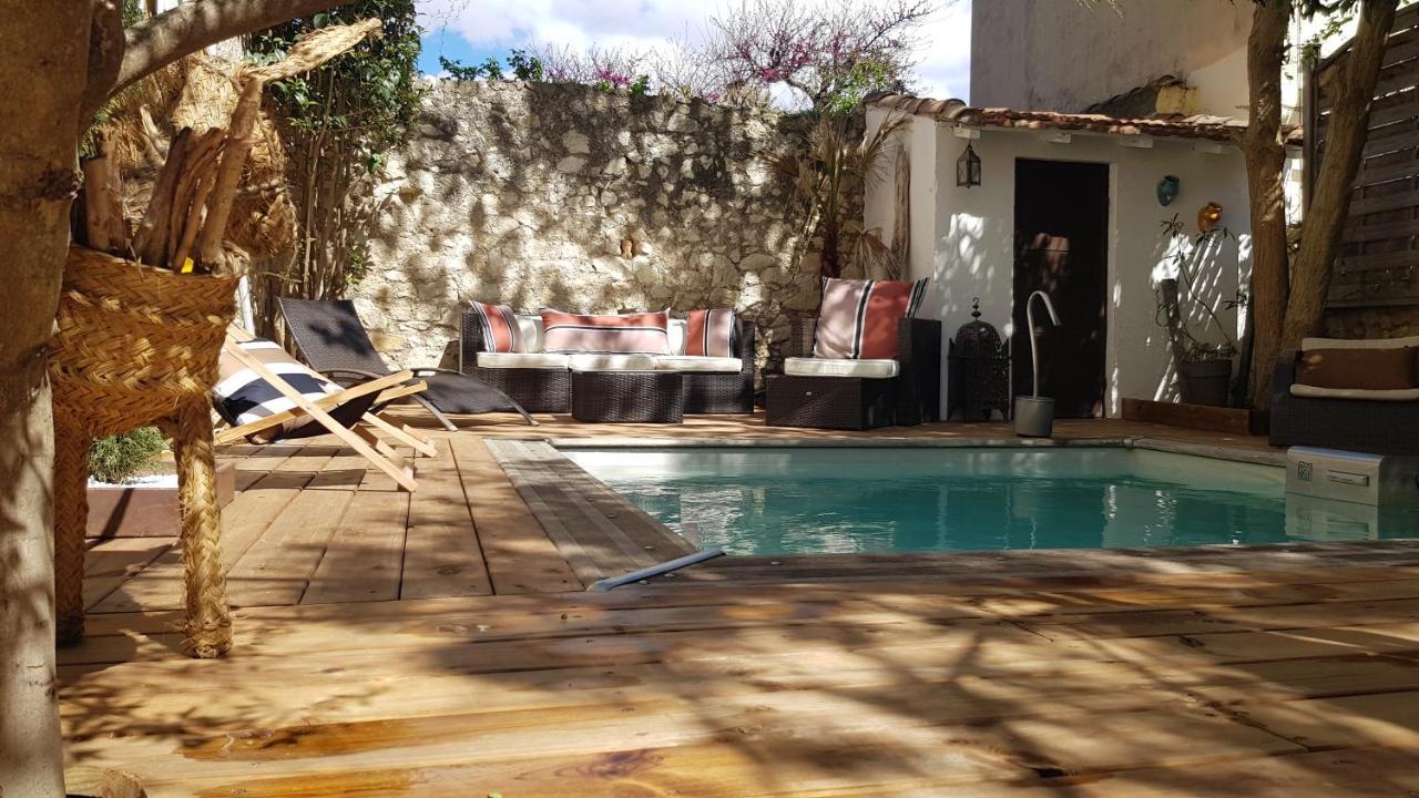 Bed and Breakfast La Demeure Du Pressoir Cuxac-dʼAude Exterior foto
